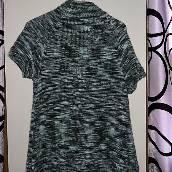 Katharine Street blue/grey Swing Cardigan Sweater Size Large - Picture 9 of 11